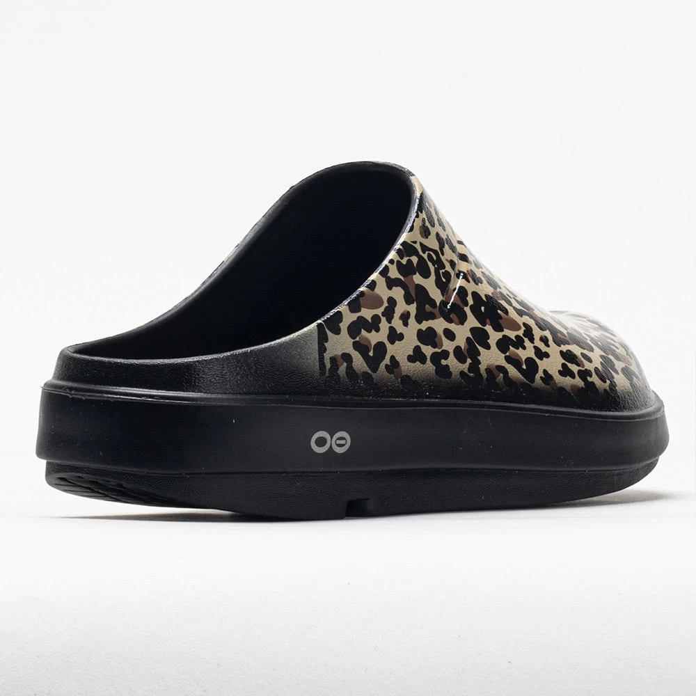 OOFOS OOcloog Limited Women's Black Leopard 6 OOFOS OOcloog Limited Women's Black Leopard - Image 6