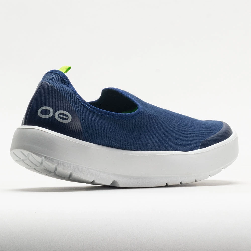 OOFOS OOmg EeZee Women's White/Navy 6 OOFOS OOmg EeZee Women's White/Navy - Image 6