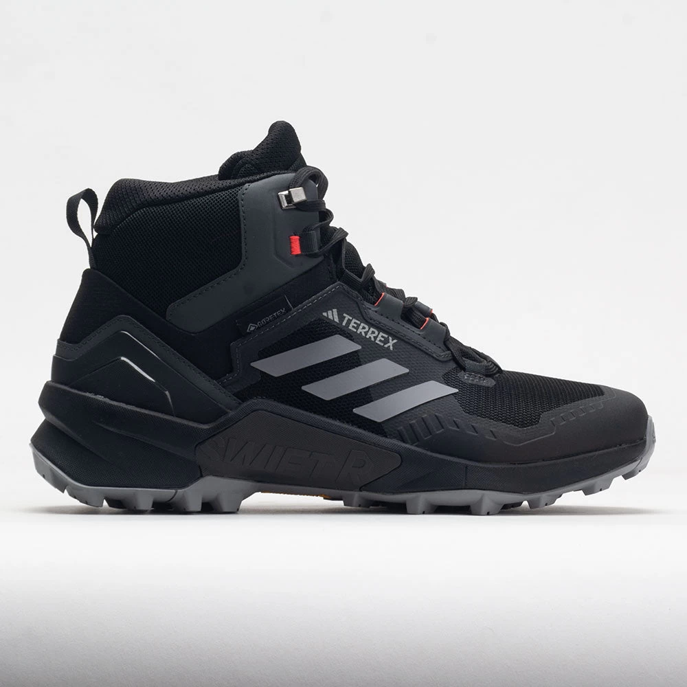 Adidas Terrex Swift R3 Mid GTX Men's Black/Grey/Solar Red 1 Adidas Terrex Swift R3 Mid GTX Men's Black/Grey/Solar Red